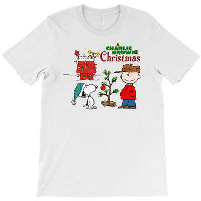 Peanuts Charlie Brown Christmas T-shirt Designed By Neset