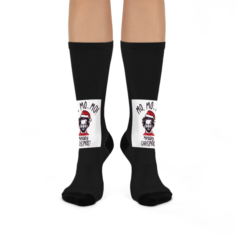 Mo Mo Mo Merry Christmas Classic Crew Socks | Artistshot