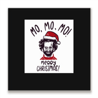 Mo Mo Mo Merry Christmas Classic Metal Print Square | Artistshot