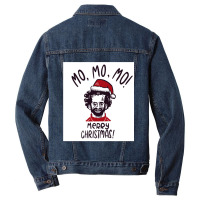 Mo Mo Mo Merry Christmas Classic Men Denim Jacket | Artistshot