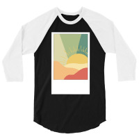 Polaroid Sunset 3/4 Sleeve Shirt | Artistshot