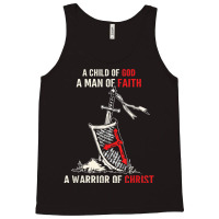 I Am A Child Of God A Warrior Of Christ Knight Templar Tee Tank Top | Artistshot