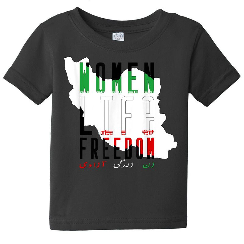 Iran Women Life Freedom Support Persian Women, Free Iran T Shirt Baby Tee by cm-arts | Artistshot