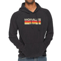 Morales Surname Birthday Family Reunion 80s 90s Sunset Vintage Hoodie | Artistshot