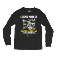 Wilt Chamberlain Basketball Legends Long Sleeve Shirts | Artistshot