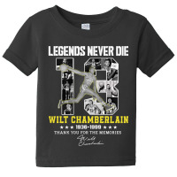 Wilt Chamberlain Basketball Legends Baby Tee | Artistshot