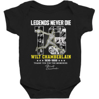 Wilt Chamberlain Basketball Legends Baby Bodysuit | Artistshot