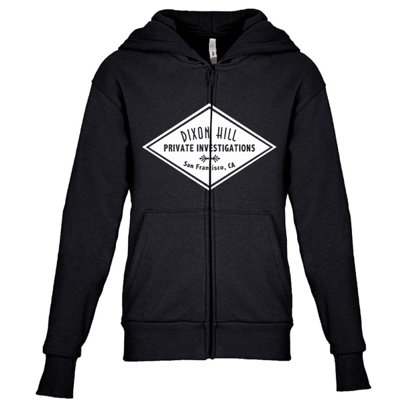 Dixon Hill Private Investigations Youth Zipper Hoodie by cm-arts | Artistshot