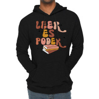 Leer Es Poder Groovy Spanish Teacher Bilingual Maestra Lightweight Hoodie | Artistshot