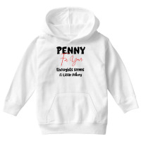 Penny For Your Thoughts Seems A Little Pricey Quote Funny T Shirt Youth Hoodie | Artistshot