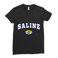 Saline High School Hornets T Shirt C2 Ladies Fitted T-shirt | Artistshot