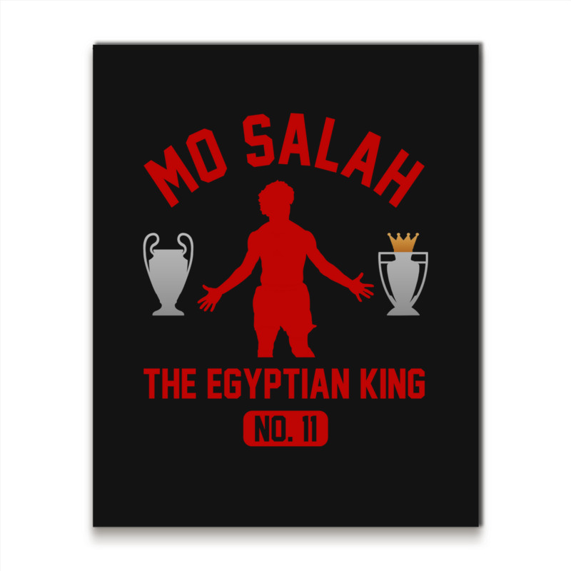 Mo Salah Essential Metal Print Vertical | Artistshot