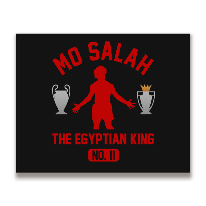 Mo Salah Essential Metal Print Horizontal | Artistshot