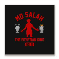 Mo Salah Essential Metal Print Square | Artistshot