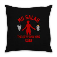 Mo Salah Essential Throw Pillow | Artistshot