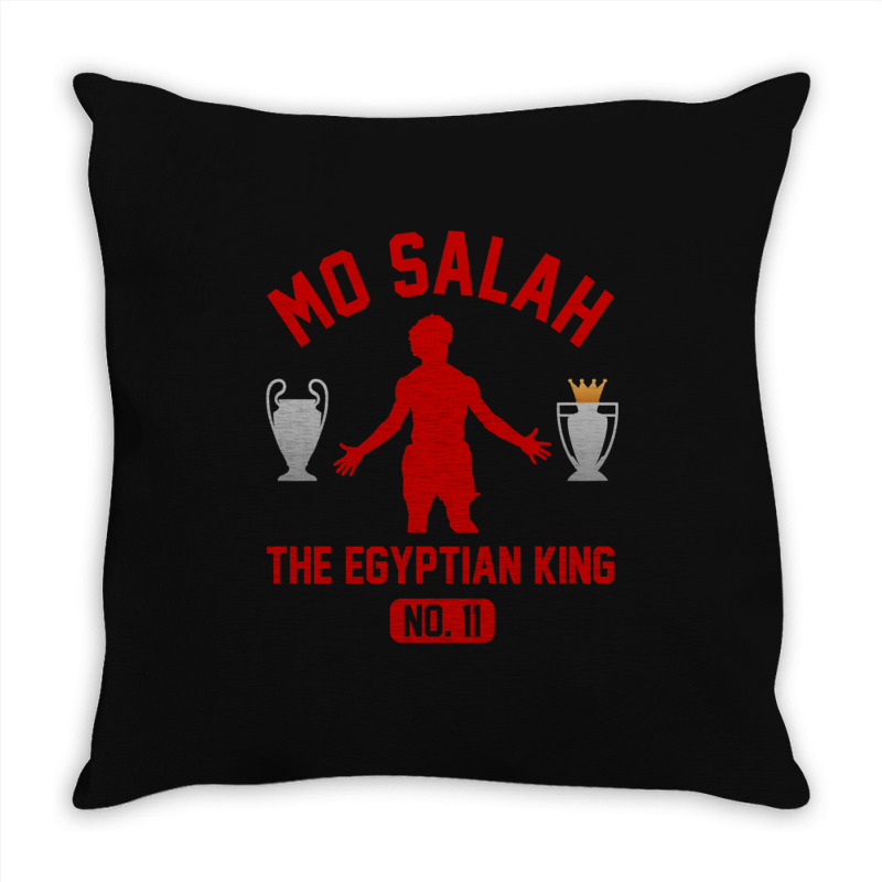 Mo Salah Essential Throw Pillow | Artistshot