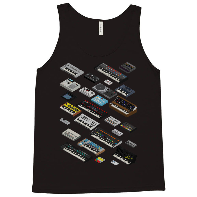 Synthesizer Fan Collection Tank Top | Artistshot