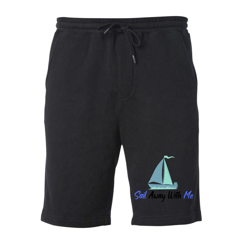 Sail Away With Me Fleece Short | Artistshot