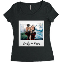 Emily In Paris Polaroid Frame Women's Triblend Scoop T-shirt | Artistshot