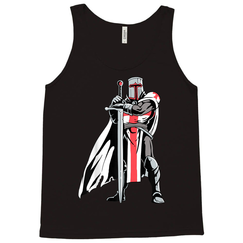 Crusader Knight Templar Tank Top | Artistshot