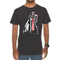 Crusader Knight Templar Vintage T-shirt | Artistshot