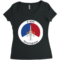 F104 Starfighter (nl) Women's Triblend Scoop T-shirt | Artistshot