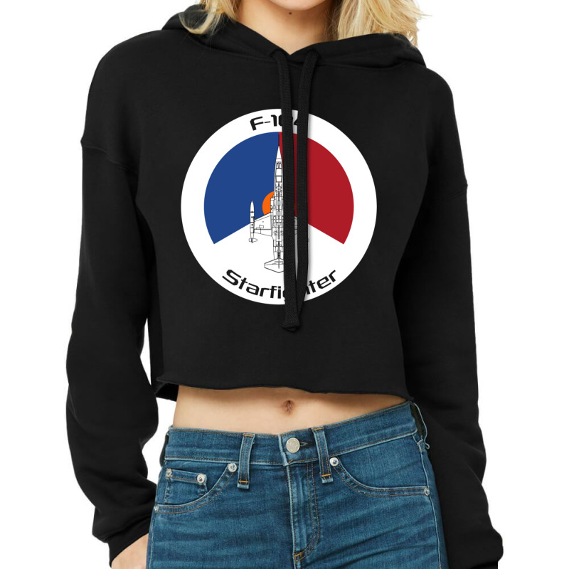 F104 Starfighter (nl) Cropped Hoodie by cm-arts | Artistshot