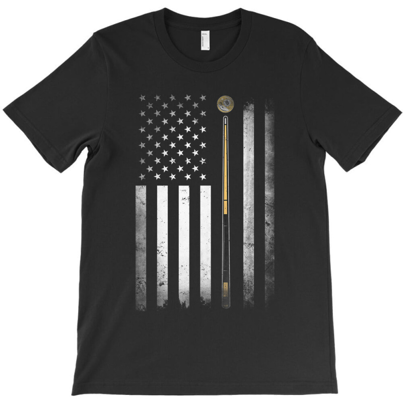 Billiards Pool Player Table Usa Us American Flag T-shirt | Artistshot