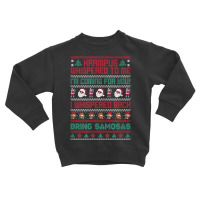 Krampus Whispered I'm Coming For You! Me Bring Samosas! T Shirt Toddler Sweatshirt | Artistshot