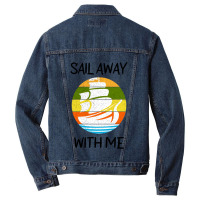 Sail Away With Me (13) Men Denim Jacket | Artistshot