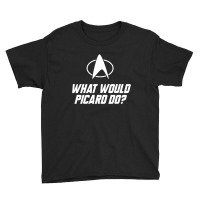 What Would Picard Do Youth Tee | Artistshot