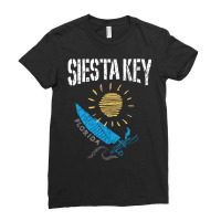 Siesta Key Florida Souvenir Sailing Catamaran Fl Pullover Hoodie Ladies Fitted T-shirt | Artistshot