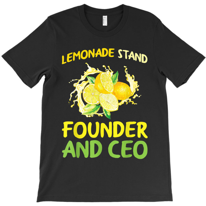 Lemonade Stand Founder And Ceo Lemon Juice Boss T-shirt | Artistshot