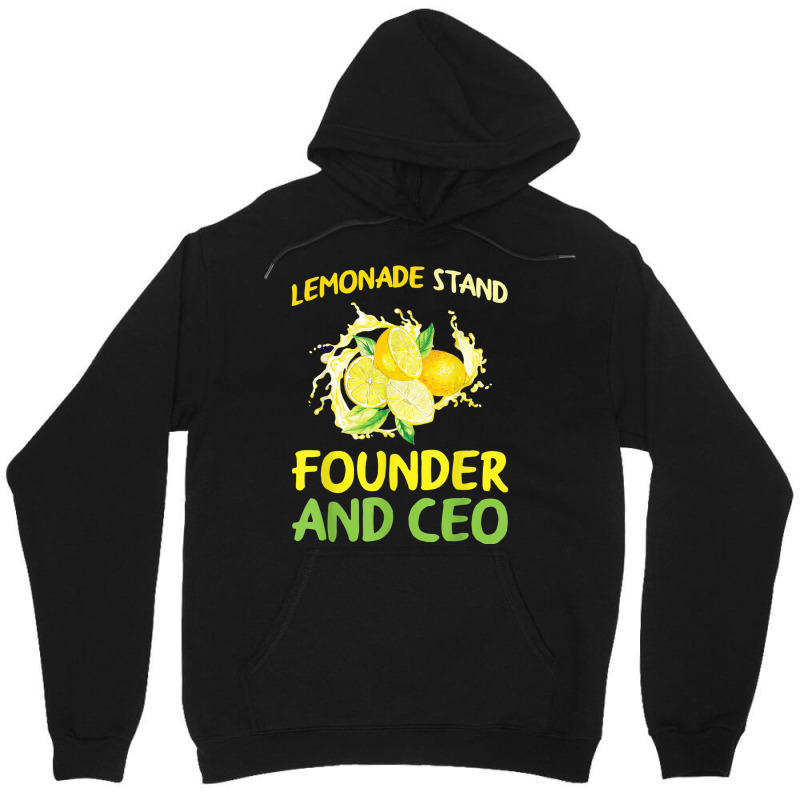 Lemonade Stand Founder And Ceo Lemon Juice Boss Unisex Hoodie | Artistshot