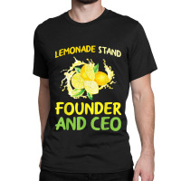 Lemonade Stand Founder And Ceo Lemon Juice Boss Classic T-shirt | Artistshot