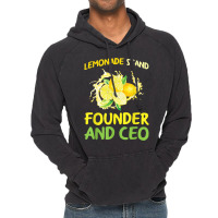 Lemonade Stand Founder And Ceo Lemon Juice Boss Vintage Hoodie | Artistshot