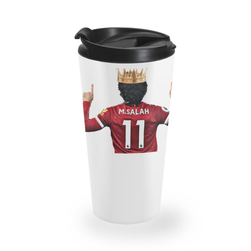 Mo Salah Pullover Travel Mug | Artistshot