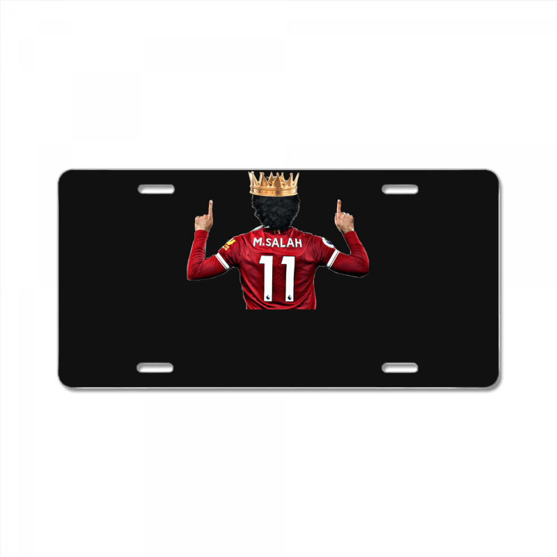 Mo Salah Pullover License Plate | Artistshot