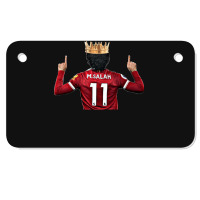 Mo Salah Pullover Motorcycle License Plate | Artistshot