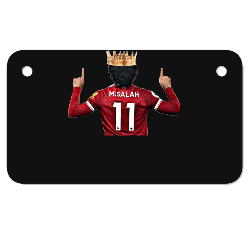 Mo Salah Pullover Motorcycle License Plate | Artistshot