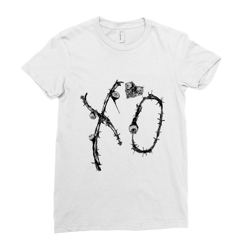 X O Merch Ladies Fitted T-Shirt by novitaso | Artistshot