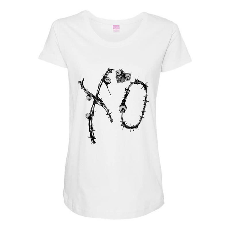 X O Merch Maternity Scoop Neck T-shirt by novitaso | Artistshot