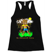 No Werewolf Zone By Doomaflotchy Jr. Racerback Tank | Artistshot