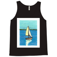 Sail Away With Me Long Tank Top | Artistshot