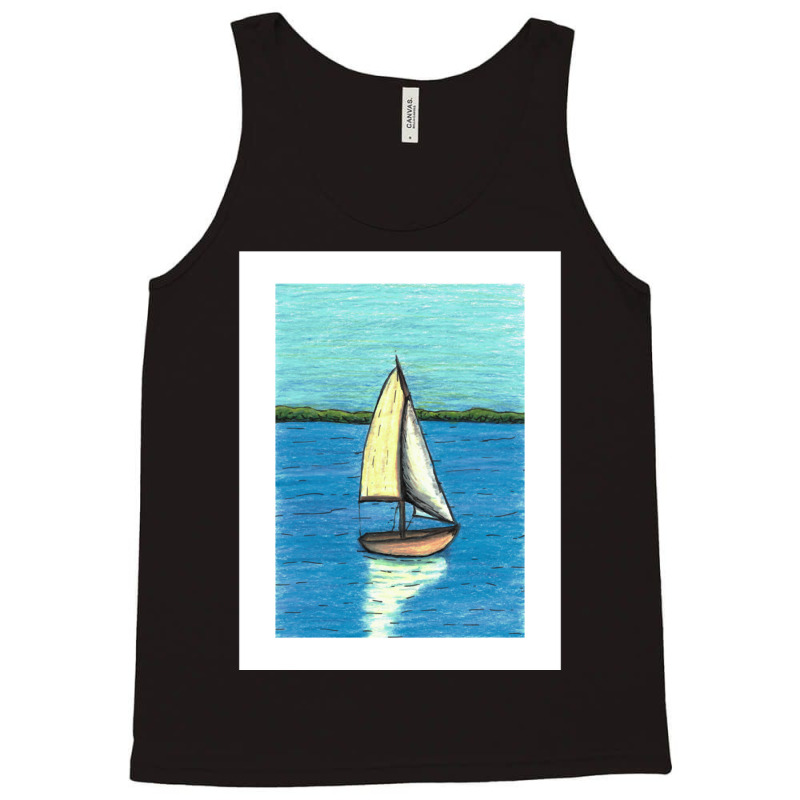 Sail Away With Me Long Tank Top | Artistshot