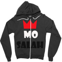 Mo Salah The Egyptian King Essential Zipper Hoodie | Artistshot