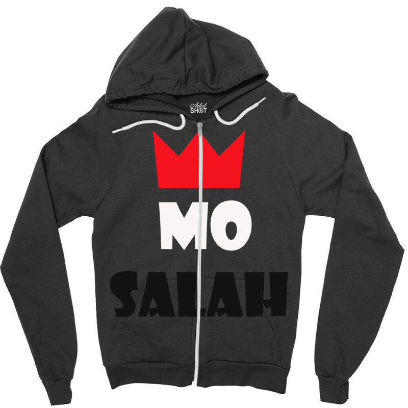 Mo Salah The Egyptian King Essential Zipper Hoodie | Artistshot