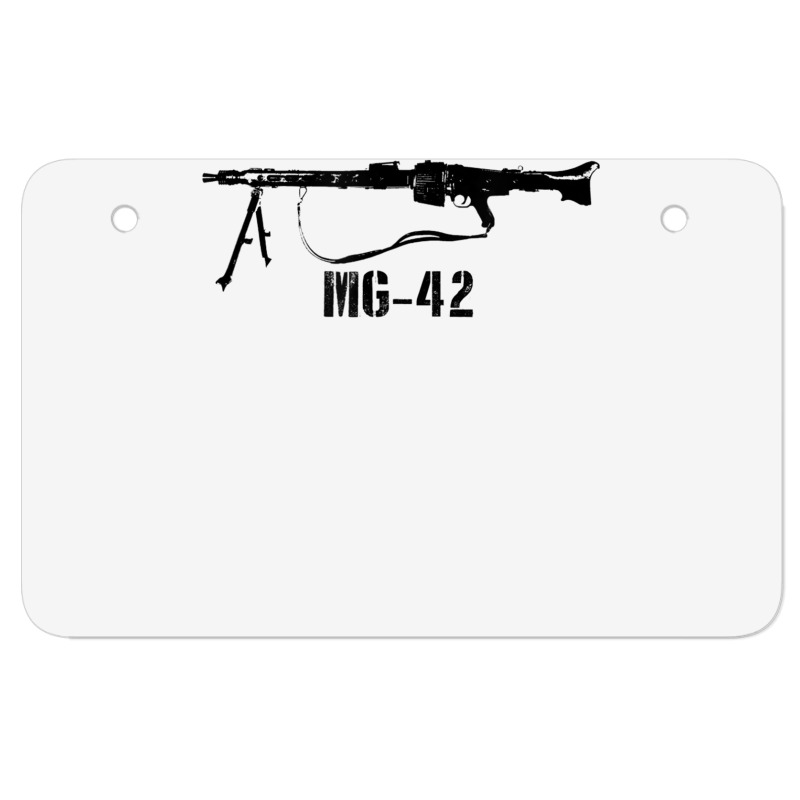 Mg 42 German Machine Gun Buzzsaw 8mm Mauser Wwii Ww2 Vet Atv License Plate | Artistshot