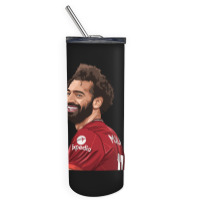 Mo Salah The Red Classic Skinny Tumbler | Artistshot