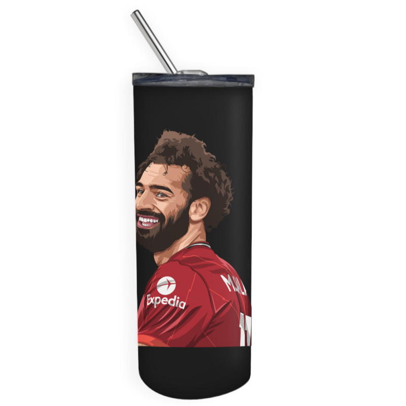 Mo Salah The Red Classic Skinny Tumbler | Artistshot